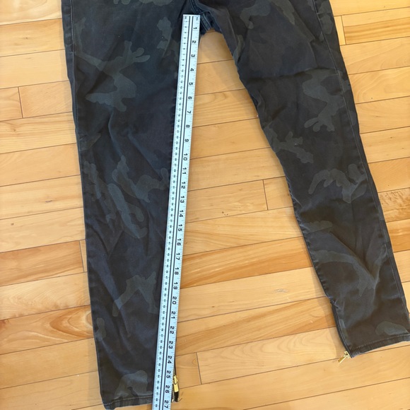 True Religion camo Curvy Skinny Jeans size 29 camouflage army green Jennie - Picture 7 of 14